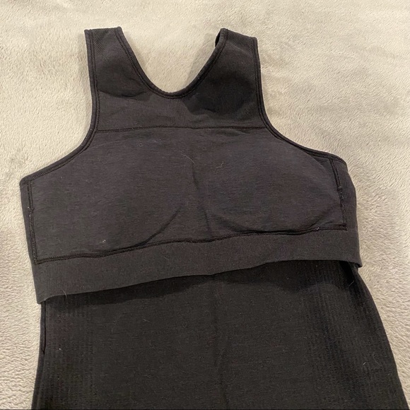Lululemon Black Seamlessly Covered Tank - Picture 8 of 10